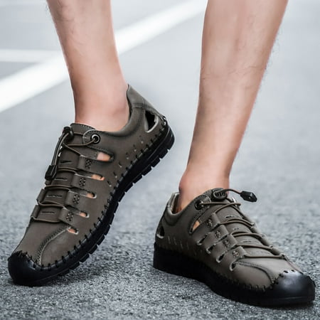 Huilaibazo Gentlemen Shoes Leather Summer Hollow Breathable Cool Large Size Casual Shoes
Huilaibazo Gentlemen Shoes Leather Summer Hollow Breathable Cool Large Size Casual Shoes