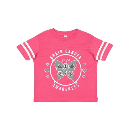Inktastic Brain Cancer Awareness with Grey Ribbon and Butterfly Gift Toddler Boy or Toddler Girl T-Shirt
Inktastic Brain Cancer Awareness with Grey Ribbon and Butterfly Gift Toddler Boy or Toddler Girl T-Shirt