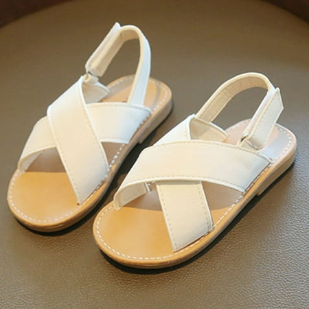 Baby shoes Toddler Kids Baby Girls Solid Rubber Sandals Non-Slip Shoes Cross Sandals CHMORA
Baby shoes Toddler Kids Baby Girls Solid Rubber Sandals Non-Slip Shoes Cross Sandals CHMORA