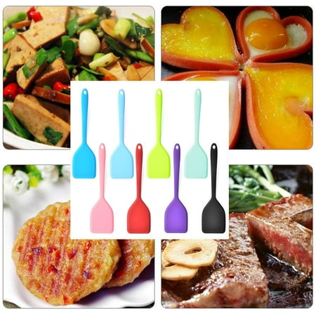 Zhaomeidaxi Small Silicone Turner High Heat Resistant Slotted Spatula for Fish Eggs Pancakes and More
Zhaomeidaxi Small Silicone Turner High Heat Resistant Slotted Spatula for Fish Eggs Pancakes and More