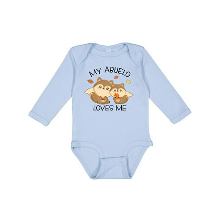 Inktastic My Abuelo Loves Me with Cute Squirrels in Autumn Gift Baby Boy or Baby Girl Long Sleeve Bodysuit
Inktastic My Abuelo Loves Me with Cute Squirrels in Autumn Gift Baby Boy or Baby Girl Long Sleeve Bodysuit