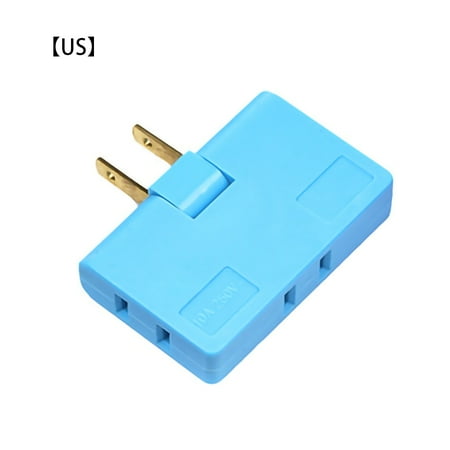 2Pcs Wall Adapter Swivel Head Charger 3 in 1 Outlet Power Charger Wall Power Outlet Expander US Plug Blue
2Pcs Wall Adapter Swivel Head Charger 3 in 1 Outlet Power Charger Wall Power Outlet Expander US Plug Blue
