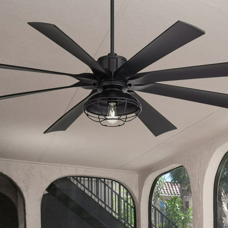 Possini Euro Design 70 Possini Euro Defender Black LED Large Ceiling Fan with Remote
Possini Euro Design 70 Possini Euro Defender Black LED Large Ceiling Fan with Remote