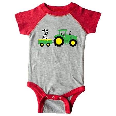 Inktastic Second Birthday Tractor Gift Baby Boy or Baby Girl Bodysuit