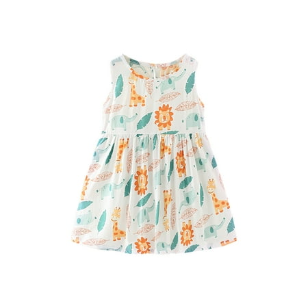 FRSASU Clearance Summer Toddler Baby Girls Sleeveless Dress Graphic Print Children s Clothing Green 12-24 Months
FRSASU Clearance Summer Toddler Baby Girls Sleeveless Dress Graphic Print Children s Clothing Green 12-24 Months