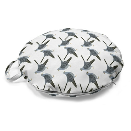 Bird Round Floor Cushion with Handle Cuckoos Pigeons Pattern Flying Characters Wings Exotic Animals Graphic Pillow for Living Room & Dorms 18 Round Blue Grey White and Fawn by Ambesonne
Bird Round Floor Cushion with Handle Cuckoos Pigeons Pattern Flying Characters Wings Exotic Animals Graphic Pillow for Living Room & Dorms 18 Round Blue Grey White and Fawn by Ambesonne