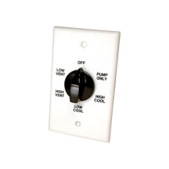 Dial Dial - 7112 - 28-7/8 in. H x 4-3/4 in. W Plastic White Evaporative Cooler Wall Switch
Dial Dial - 7112 - 28-7/8 in. H x 4-3/4 in. W Plastic White Evaporative Cooler Wall Switch