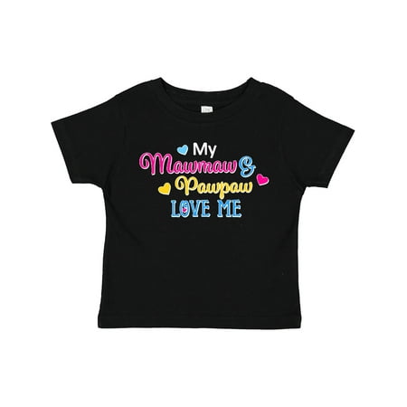 Inktastic My Mawmaw and Pawpaw Love Me with Hearts Gift Toddler Boy or Toddler Girl T-Shirt
Inktastic My Mawmaw and Pawpaw Love Me with Hearts Gift Toddler Boy or Toddler Girl T-Shirt
