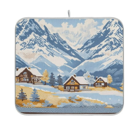 Yayeee Dish Drying Mat for Kitchen Counter 16 x18 Microfiber Absorbent Pad Winter Mountain
Yayeee Dish Drying Mat for Kitchen Counter 16 x18 Microfiber Absorbent Pad Winter Mountain
