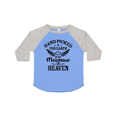 Inktastic Handpicked for Earth By My Meemaw in Heaven with Angel Wings Gift Toddler Boy or Toddler Girl T-Shirt
Inktastic Handpicked for Earth By My Meemaw in Heaven with Angel Wings Gift Toddler Boy or Toddler Girl T-Shirt