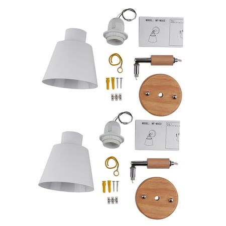 2X Wooden Wall Lights Bedside Wall Lamp Bedroom Wall Light Sconce for Kitchen Modern Wall Lamp Nordic Sconces(White)
2X Wooden Wall Lights Bedside Wall Lamp Bedroom Wall Light Sconce for Kitchen Modern Wall Lamp Nordic Sconces(White)