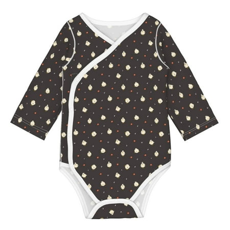 Matuu Funny Chicken for Baby Long-Sleeve Bodysuit Soft Cotton Comfortable and Breathable Perfect for Newborns and Infants
Matuu Funny Chicken for Baby Long-Sleeve Bodysuit Soft Cotton Comfortable and Breathable Perfect for Newborns and Infants