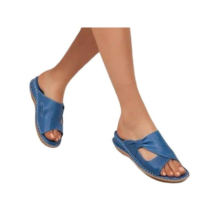 Crocowalk Ladies Wedge Sandals Slip On Slippers Thick Sole Slides Women s Footbeds Daily Lightweight Hollow Out Summer Shoes Royal Blue 6
Crocowalk Ladies Wedge Sandals Slip On Slippers Thick Sole Slides Women s Footbeds Daily Lightweight Hollow Out Summer Shoes Royal Blue 6