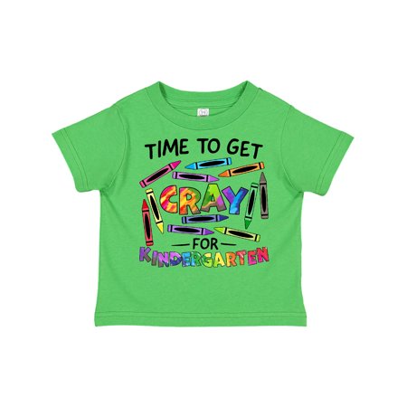 Inktastic Time to Get Cray for Kindergarten Back to School Gift Toddler Boy or Toddler Girl T-Shirt 
Inktastic Time to Get Cray for Kindergarten Back to School Gift Toddler Boy or Toddler Girl T-Shirt