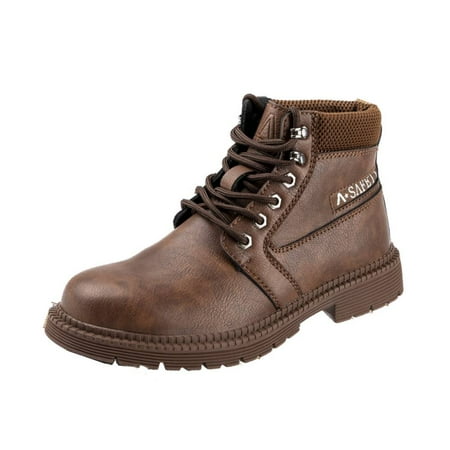 OMILAIY Men s Waterproof Steel Toe Work Boots Industrial Construction Shoes Brown Size 13
OMILAIY Men s Waterproof Steel Toe Work Boots Industrial Construction Shoes Brown Size 13