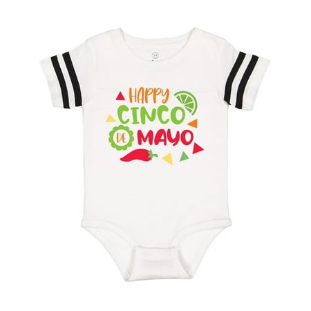 Inktastic Happy Cinco De Mayo with Lime and Red Pepper Gift Baby Boy or Baby Girl Bodysuit
Inktastic Happy Cinco De Mayo with Lime and Red Pepper Gift Baby Boy or Baby Girl Bodysuit
