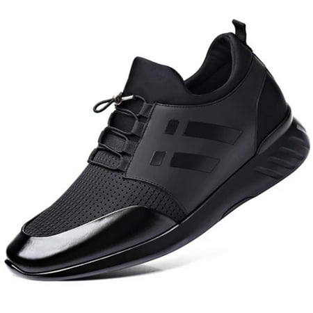 HRSR Mens Ava Sneakers Internal Increase Walking Shoes Non Slip Running Shoes Lightweight Breathable Sneakers(Black 41)
HRSR Mens Ava Sneakers Internal Increase Walking Shoes Non Slip Running Shoes Lightweight Breathable Sneakers(Black 41)