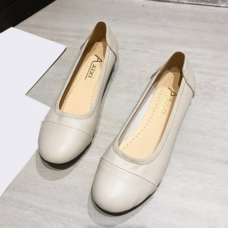 ERTUTUYI Women s Shoes Fashionable Mid-heel Comfortable Soft Sole Casual Shoes Beige 38
ERTUTUYI Women s Shoes Fashionable Mid-heel Comfortable Soft Sole Casual Shoes Beige 38