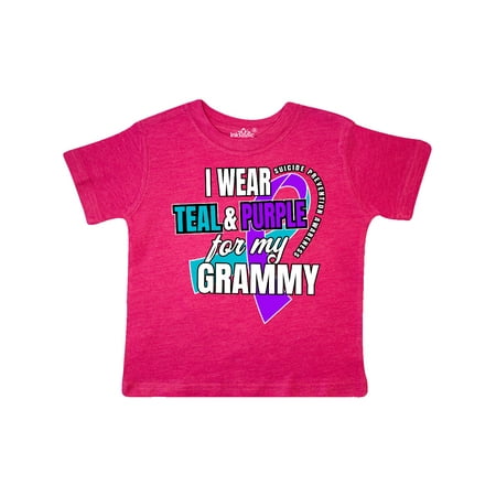 Inktastic Suicide Prevention I Wear Teal and Purple for My Grammy Gift Toddler Boy or Toddler Girl T-Shirt
Inktastic Suicide Prevention I Wear Teal and Purple for My Grammy Gift Toddler Boy or Toddler Girl T-Shirt