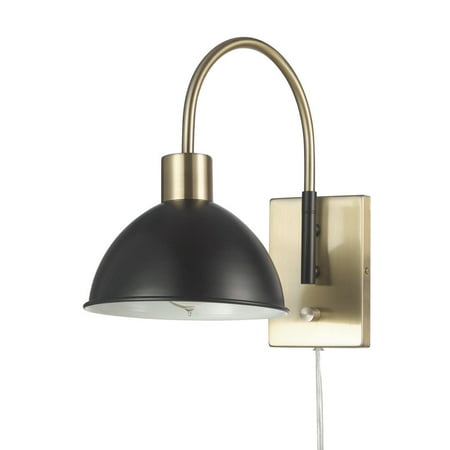 Globe Electric 91002776 Ivy 12 Tall Wall Sconce - Black
