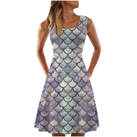 Sweater Dress for Women Prom Dress Women s Leisure Summer Tank Sleeveless Knee Length Pleated Crew Neck Print Dress on Clearance Sundresses for Women Birthday Dresses for Women Sexy Multi-color L
Sweater Dress for Women Prom Dress Women s Leisure Summer Tank Sleeveless Knee Length Pleated Crew Neck Print Dress on Clearance Sundresses for Women Birthday Dresses for Women Sexy Multi-color L