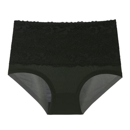 4 Pack Women s High Waisted Retro Briefs Panties Seamless Plus Size Lace Underwear
4 Pack Women s High Waisted Retro Briefs Panties Seamless Plus Size Lace Underwear