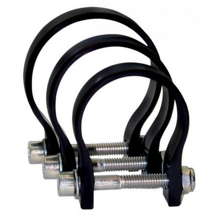 Axia Alloys MODCL2.0-BK Modular Roll Cage Strap Clamp - 2.0in. - Black