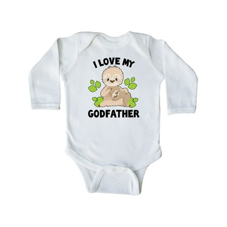 Inktastic Cute Sloth I Love My Godfather with Green Leaves Gift Baby Boy or Baby Girl Long Sleeve Bodysuit
Inktastic Cute Sloth I Love My Godfather with Green Leaves Gift Baby Boy or Baby Girl Long Sleeve Bodysuit