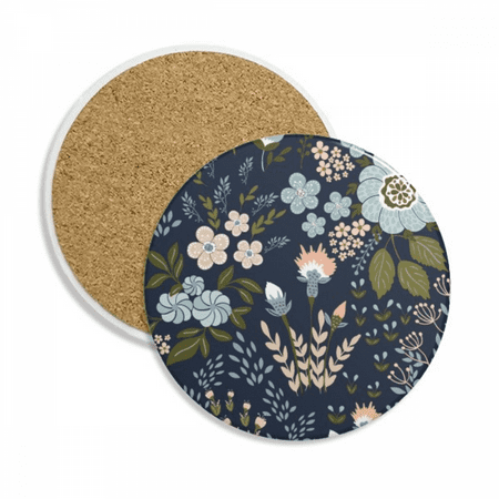 Flower Flower Paint Coaster Cup Mug Tabletop Protection Absorbent Stone