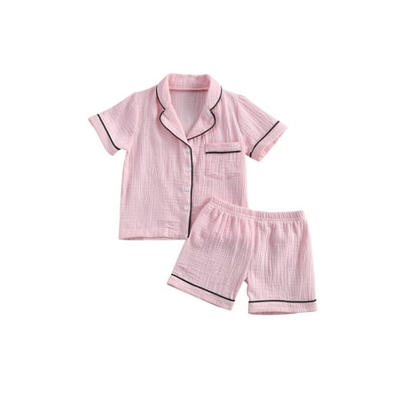 luethbiezx Toddler Girl Boy Cotton Linen Short Sleeve Tops Shorts Sets Outfit Two Pieces Pajamas
luethbiezx Toddler Girl Boy Cotton Linen Short Sleeve Tops Shorts Sets Outfit Two Pieces Pajamas