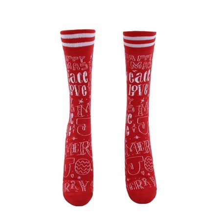Canrulo Christmas Socks Men Women Soft Cotton Warm Winter Socks Vintage Cartoon Pattern Mid-calf Socks Greetings One Size
Canrulo Christmas Socks Men Women Soft Cotton Warm Winter Socks Vintage Cartoon Pattern Mid-calf Socks Greetings One Size