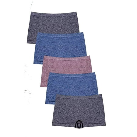 ZRBYWB Women s Panties Women s Mixed Color Sports Casual Cotton Crotch Flat Angle Shorts Seamless High Stretch Underwear 5-Pack Underwear For Women
ZRBYWB Women s Panties Women s Mixed Color Sports Casual Cotton Crotch Flat Angle Shorts Seamless High Stretch Underwear 5-Pack Underwear For Women