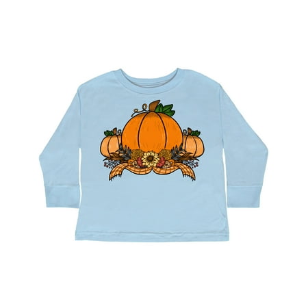 Inktastic Pumpkins and Sunflower with Plaid Orange Ribbon Gift Toddler Boy or Toddler Girl Long Sleeve T-Shirt
Inktastic Pumpkins and Sunflower with Plaid Orange Ribbon Gift Toddler Boy or Toddler Girl Long Sleeve T-Shirt