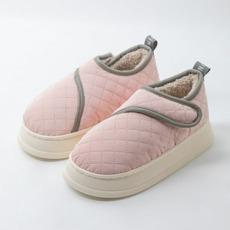 CoCopeanut Waterproof Down Upper Thickened Plush for Warmth Household Slippers Cotton Women Boots Simple Solid Color Winter Couple Shoes
CoCopeanut Waterproof Down Upper Thickened Plush for Warmth Household Slippers Cotton Women Boots Simple Solid Color Winter Couple Shoes