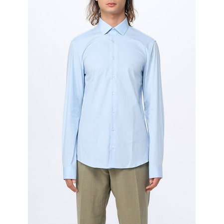 Calvin Klein Shirt Men Gnawed Blue Men