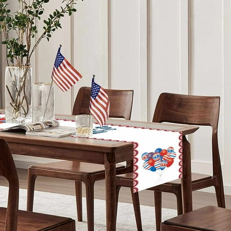 HANXIULIN Independence Day Table Runner Holiday Print Vintage Independence Day Decoration Tablecloth Home Decor Holiday Home Decor
HANXIULIN Independence Day Table Runner Holiday Print Vintage Independence Day Decoration Tablecloth Home Decor Holiday Home Decor