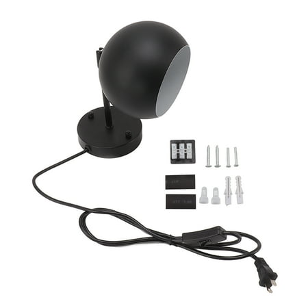 Vintage Wall Sconce Adjustable E27 E26 Light Base LED Vanity Light with Switch Black US Plug 85‑265V
Vintage Wall Sconce Adjustable E27 E26 Light Base LED Vanity Light with Switch Black US Plug 85‑265V