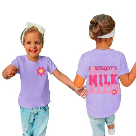 Vivianyo HD Girl s Toddler T-shirt Tops Toddler Baby Boys Girl Comfortable Solid Color Print Short Sleeve Cotton T-shirt Top Flash Picks Purple
Vivianyo HD Girl s Toddler T-shirt Tops Toddler Baby Boys Girl Comfortable Solid Color Print Short Sleeve Cotton T-shirt Top Flash Picks Purple