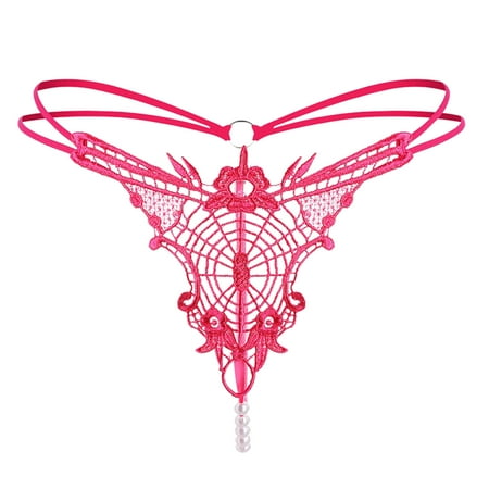 Knosfe Low Waist G-Strings Thong for Women Lace Soft Underwear Women Breathable Stretch Panties One Size
Knosfe Low Waist G-Strings Thong for Women Lace Soft Underwear Women Breathable Stretch Panties One Size