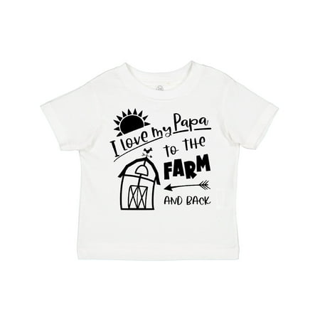 Inktastic I Love My Papa to the Farm and Back Barn Design Gift Toddler Boy or Toddler Girl T-Shirt
Inktastic I Love My Papa to the Farm and Back Barn Design Gift Toddler Boy or Toddler Girl T-Shirt