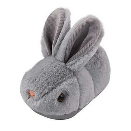 GEZHEN Girls Slippers Toddler Boys Rabbit Cotton Plush Warm Cute Autumn and Winter Flat Bottom Soft Comfortable Solid Color Cartoon Shape
GEZHEN Girls Slippers Toddler Boys Rabbit Cotton Plush Warm Cute Autumn and Winter Flat Bottom Soft Comfortable Solid Color Cartoon Shape