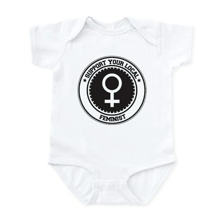 CafePress - Support Feminist Infant Bodysuit - Baby Light Bodysuit Size Newborn - 24 Months
CafePress - Support Feminist Infant Bodysuit - Baby Light Bodysuit Size Newborn - 24 Months