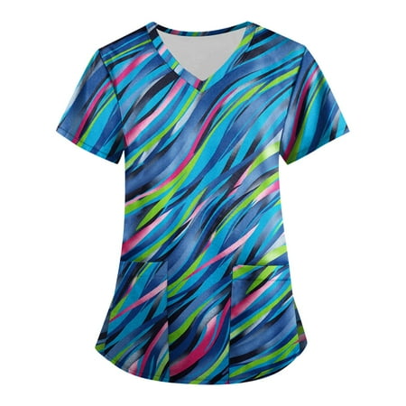 QAZXD Digital Print Stretch Scrubs Top V- Neck Women Stretch Top Positioning Printing Top 5XL
QAZXD Digital Print Stretch Scrubs Top V- Neck Women Stretch Top Positioning Printing Top 5XL