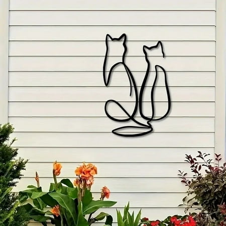Hot Sale 1pc Two Cat Logo Wall Decoration Elegant Wall Decoration Modern Design Suitable For Home Or Office
Hot Sale 1pc Two Cat Logo Wall Decoration Elegant Wall Decoration Modern Design Suitable For Home Or Office