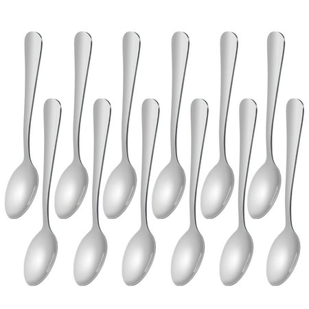 12 Pcs Stainless Steel Coffee Stirring Spoon Premium Mini Ice Cream Spoon Dessert Serving Spoon Kitchen Cutlery Set (10
12 Pcs Stainless Steel Coffee Stirring Spoon Premium Mini Ice Cream Spoon Dessert Serving Spoon Kitchen Cutlery Set (10