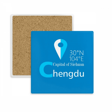 Chengdu Geography Coordinates Travel Coaster Cup Mat Mug Subplate Holder Insulation Stone
Chengdu Geography Coordinates Travel Coaster Cup Mat Mug Subplate Holder Insulation Stone