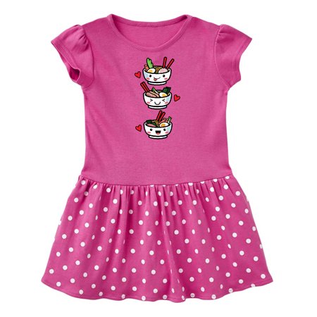 Inktastic Ramen Lover Cute Kawaii Noodles Gift Baby Girl Dress