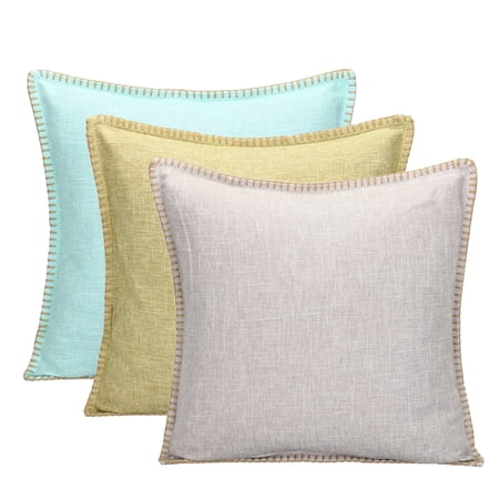 Meigar Decorative Throw Pillow Case Cushion Cover Clearance 18''x18'' Simple Style Pillowcase Pillowslip Protector Home Bedroom Couch Sofa Bed Patio Chair Car Decor