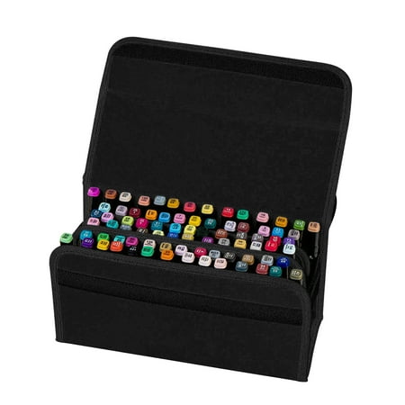 80 Slots Large Capacity Marker Pen Storage Case with Shoulder Strap Portable Art Marker Pen Carry Bag Multi-Layer Sketch Tools Organizer
80 Slots Large Capacity Marker Pen Storage Case with Shoulder Strap Portable Art Marker Pen Carry Bag Multi-Layer Sketch Tools Organizer