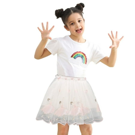 Baby Deals!Baby Girls Dresses Clearance Sale Summer Girls Half Body Skirt Gauze Skirt Girl Princess Skirt Versatile Fashionable Embroider Short Skirt
Baby Deals!Baby Girls Dresses Clearance Sale Summer Girls Half Body Skirt Gauze Skirt Girl Princess Skirt Versatile Fashionable Embroider Short Skirt